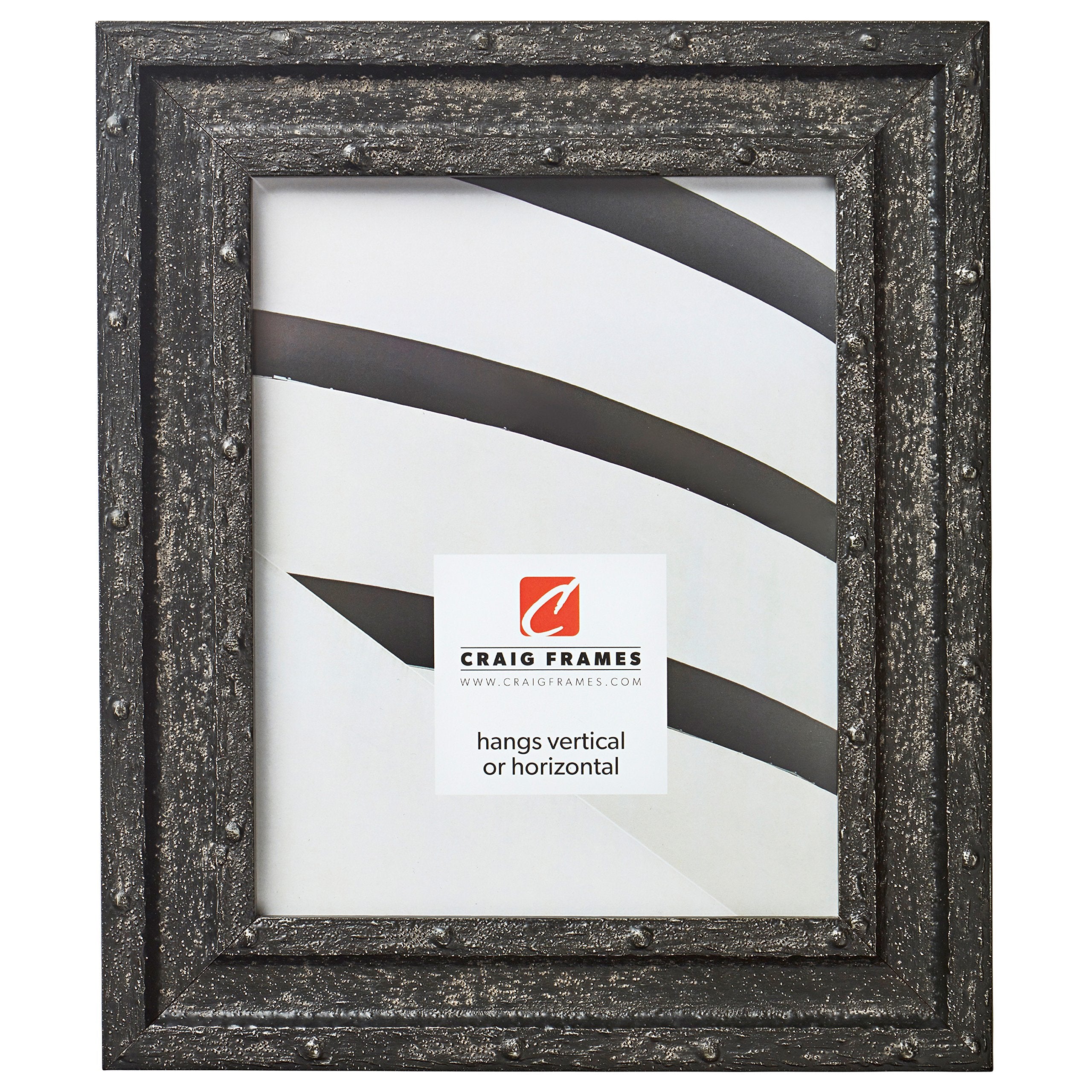 Craig Frames Nautilus, 18x26 Picture Frame, Black