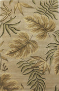 HomeRoots Decor 30' X 50' Wool Sand Area Rug