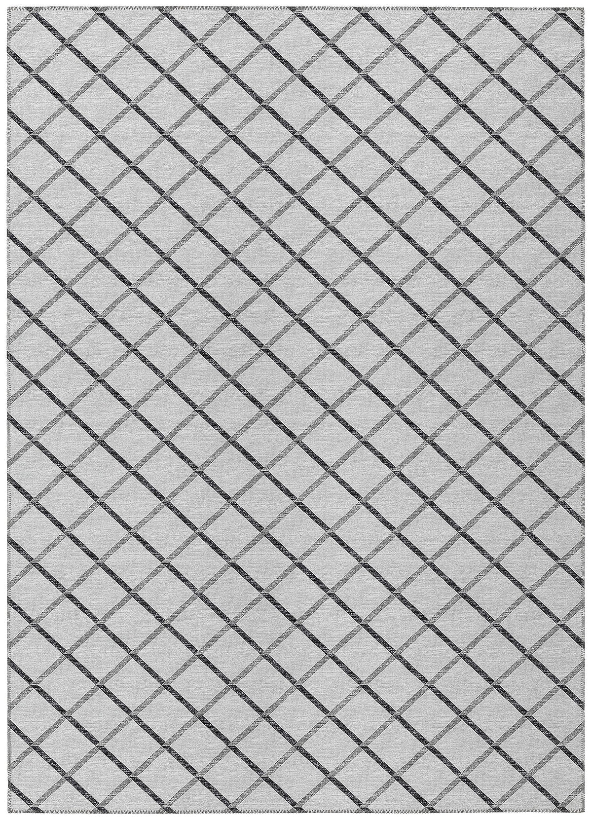 Dalyn Rugs York Yo1 Grey 8' X 10' Indoor Outdoor Area Rug, Easy Clean, Machine Washable, Non Shedding, Bedroom, Living Room, Dining Room, Kitchen, Patio Rug