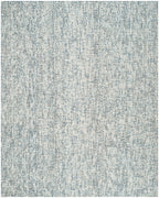 Safavieh Abstract Collection Area Rug - 5' X 8', Blue & Charcoal, Handmade Wool, Ideal For High Traffic Areas In Living Room, Be