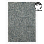 Fh Home Outdoor Rug - Waterproof Easy To Clean Stain Resistant - Patio Indoor Outdoor Porch Deck Balcony Entryway - Geometric Mo