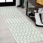 Jonathan Y Smb108R-210 Ourika Moroccan Geometric Textured Weave Indoor Outdoor -Area Rug, Bohemian, Rustic, Scandinavian Easy-Cl