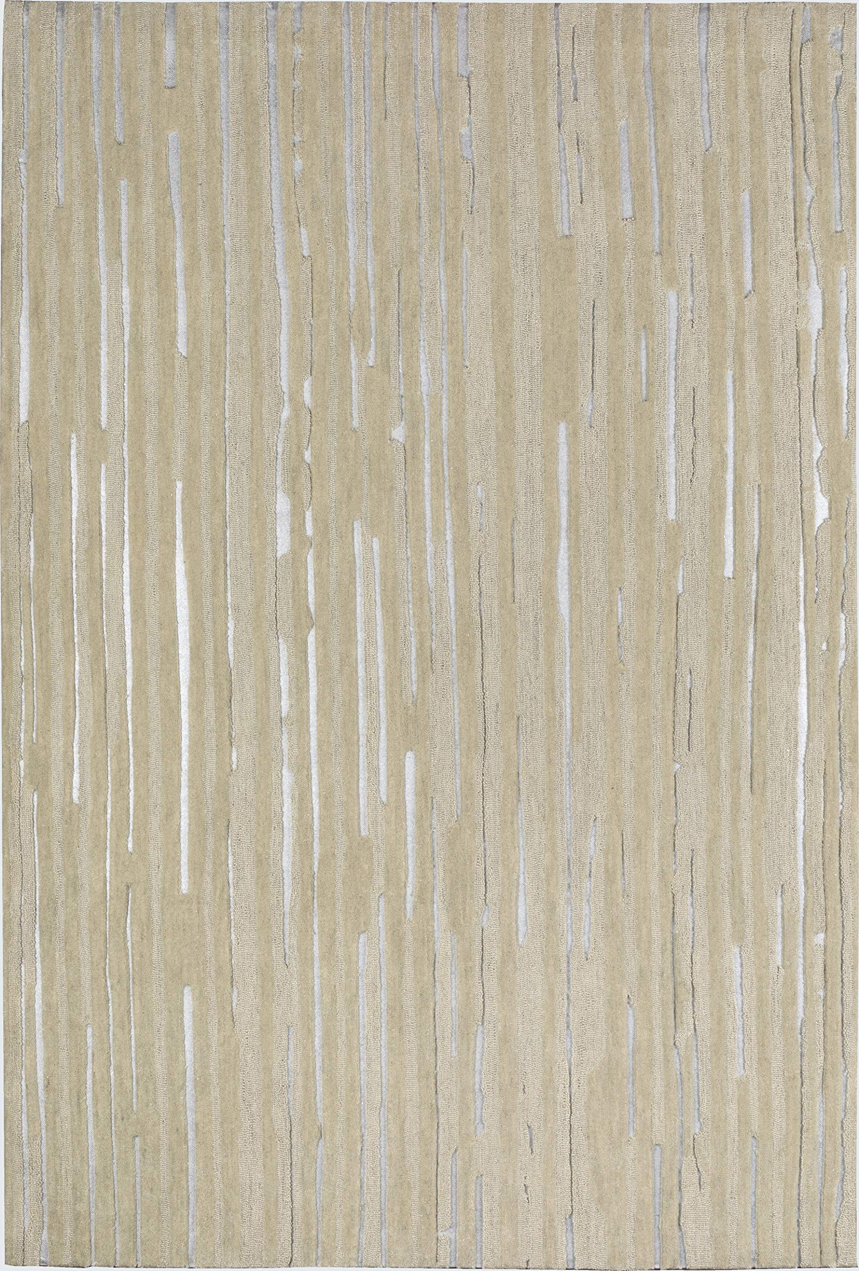 Addison Rugs Dazzle Area Rug, 5’ X 7’6", Champagne