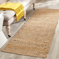SAFAVIEH Cape Cod Collection Accent Rug - 2 x 3, Natural, Handmade Braided Jute, Ideal for High Traffic Areas in Entryway, Liv