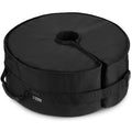 Rhino Round Umbrella Base Weight With Side Slot Opening, 18' ~ Fits Any Offset, Cantilever & Any Outdoor Patio Umbrella Stand ~
