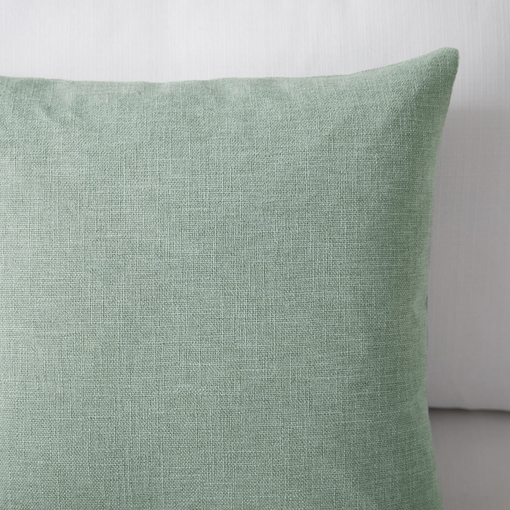 Meekio Set Of 2 Sage Green Pillow Covers 12 X 20 Inch Farmhouse Boho Decorative Throw Pillow Covers Linen Cushion Covers For Sofa Couch D?or