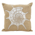 Saro Lifestyle Neptunian Collection Down Filled Shell Throw Pillow/, Shell, 20'