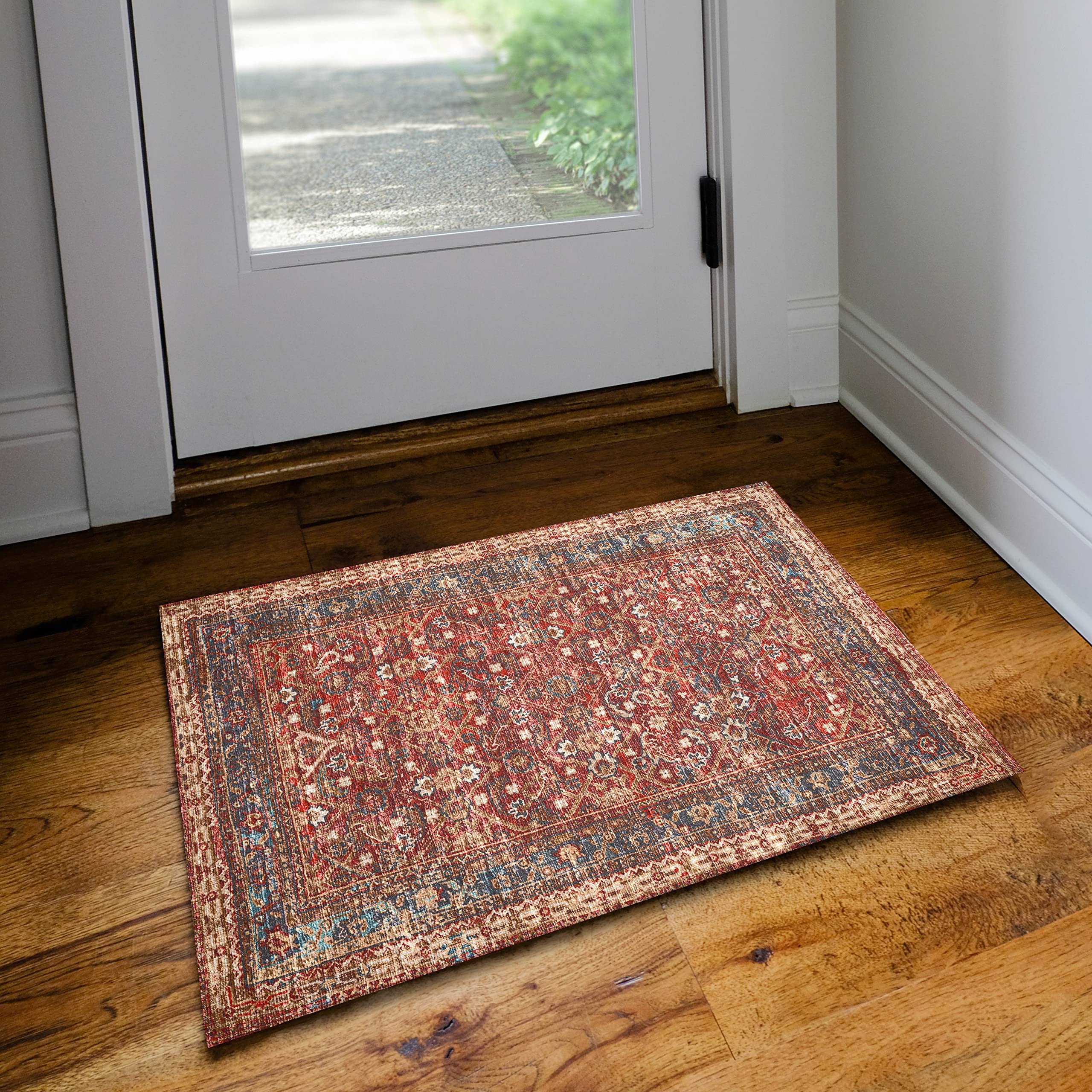 Dalyn Rugs Jericho Jc7 Scarlett 2' X 3' Rectangle Soft Area Rug, Easy Clean, Non Shedding, Bedroom, Entry, Living Room, Dining Room, Kitchen Rug