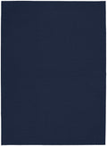 Garland Rug Town Square Navy 6 x 9 Stain Resistant Indoor Area Rug