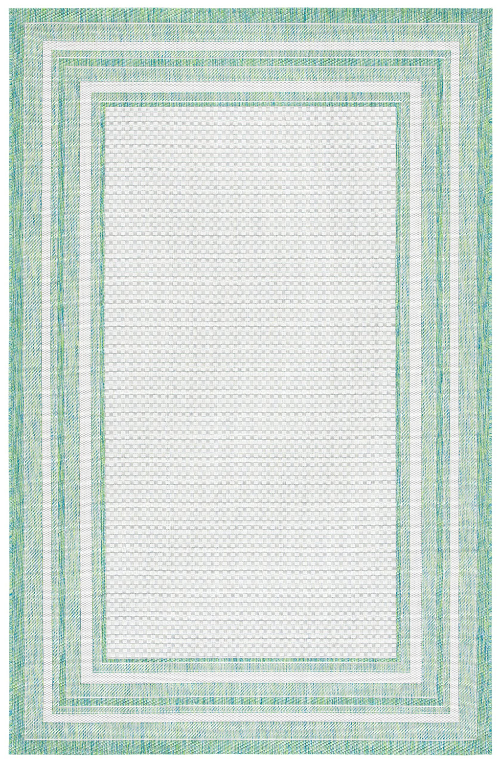 Safavieh Courtyard Collection 4' X 5'7' Ivory/Green Cy8475 Indoor/ Outside Waterproof Easy Cleansingpatio Backyard Mudroom Area