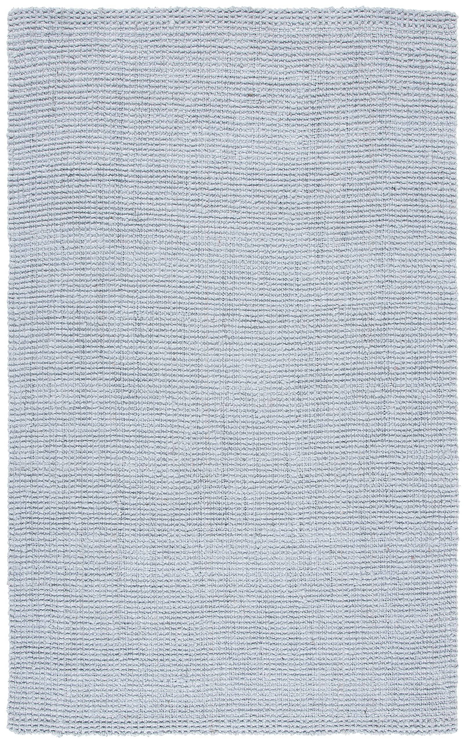 Safavieh Natural Fiber Collection Accent Rug - 4' X 6', Light Grey, Handmade Farmhouse Jute, Ideal For High Traffic Areas In Ent
