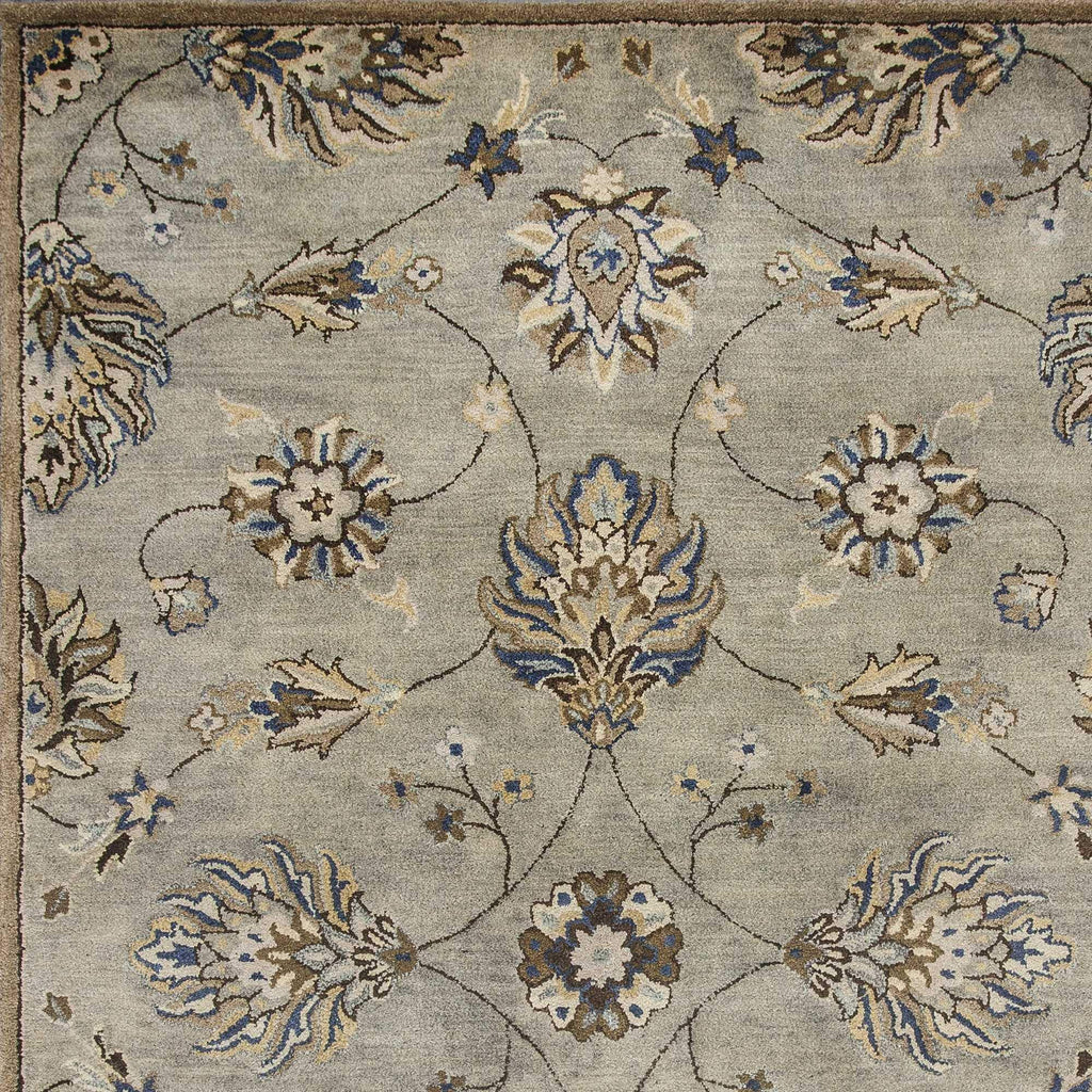 HomeRoots Decor 5' x 8' Wool Grey Area Rug