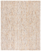 Safavieh Abstract Collection Area Rug - 8' X 10', Gold & Blue, Handmade Wool, Ideal For High Traffic Areas In Living Room, Bedro