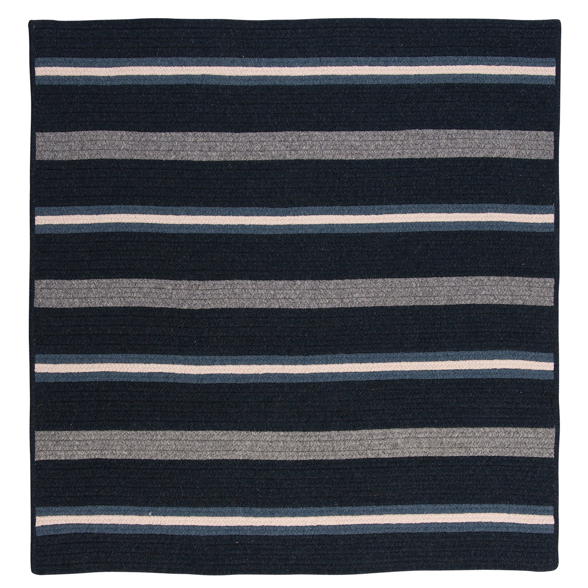 Colonial Mills Salisbury Square Rug, 6X6, Navy