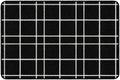 FARMHOUSE CHECK RUG 4FT X 6FT BLACK