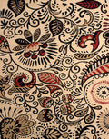 United Weavers Dallas Bandanna Area Rug  Ivory, 8X11, Paisley Indoor Rug With Graphic Pattern, Jute Backing