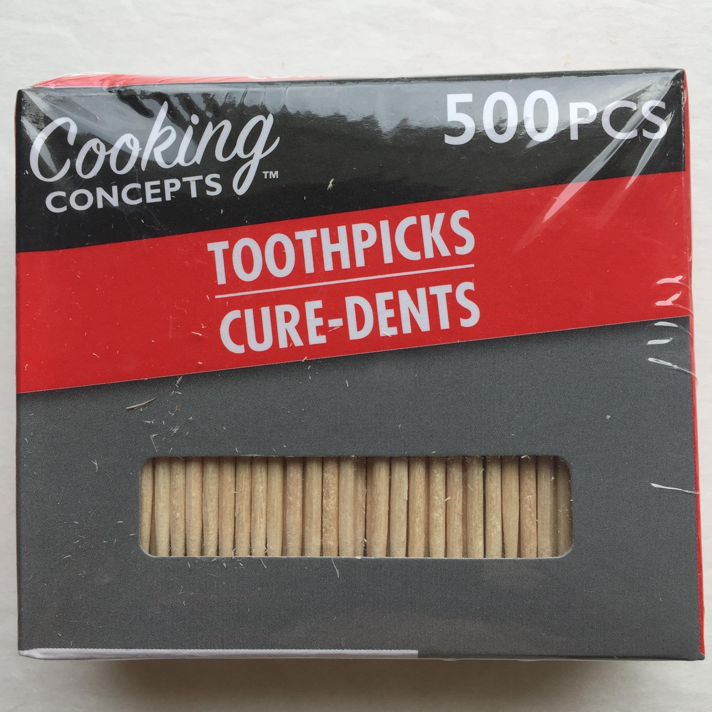 Cooking Concepts Toothpicks, 500-Ct. Boxes