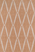 Erin Gates By Momeni River Beacon Orange Hand Woven Indoor Outdoor Area Rug 76 Inch  X 96 Inch  (Riverriv1Org7696)