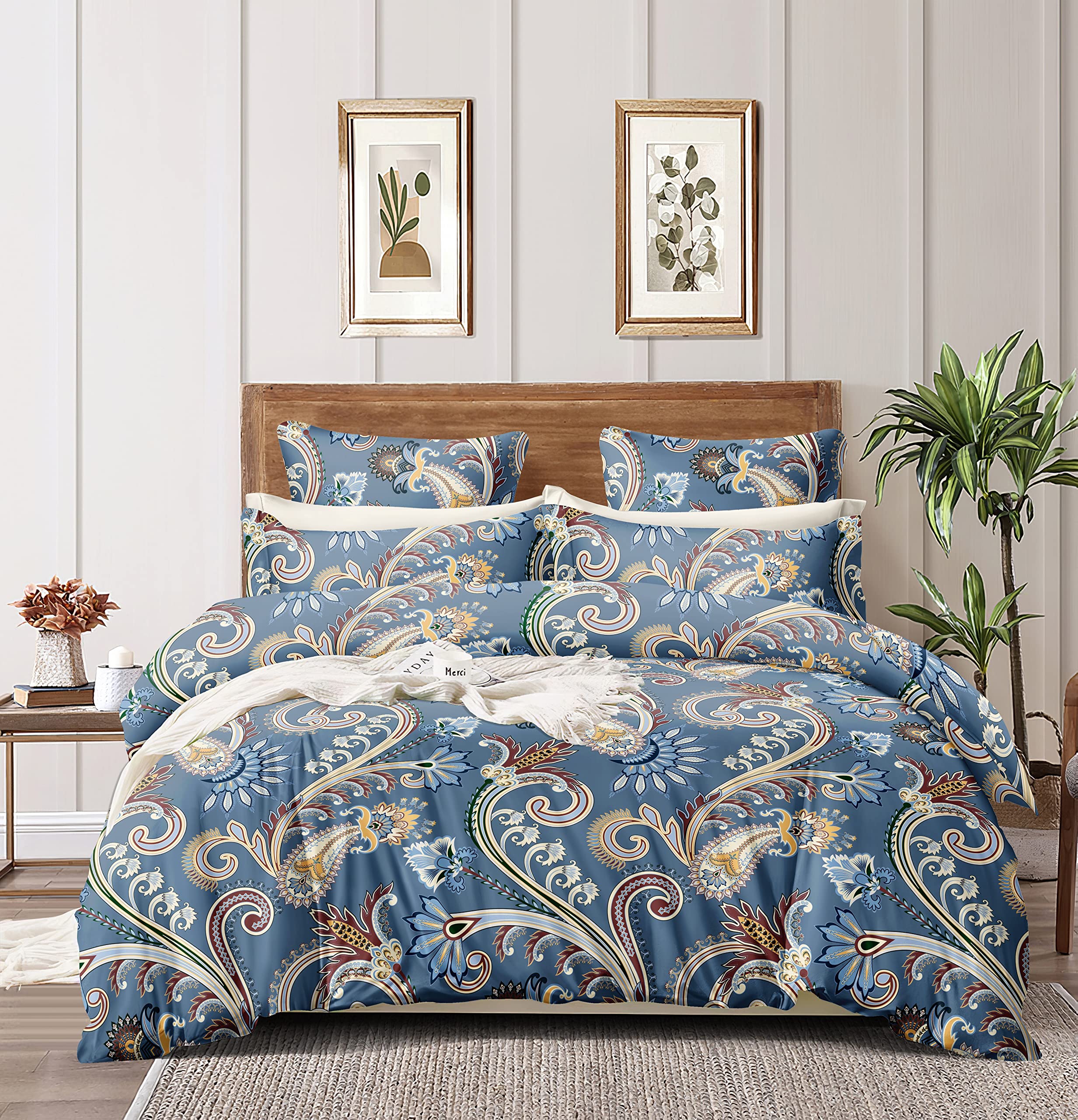 The Home Style Super Soft Glace Cotton King Size Ac Comforter Il Blanket Ii Duvet For Double Bed With 1 Flat Bedsheet And 2 Pill