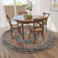 Dalyn Rugs Jericho Jc2 Spice 6' X 6' Rectangle Soft Round Rug, Easy Clean, Non Shedding, Bedroom, Entry, Living Room, Dining Room, Kitchen Rug