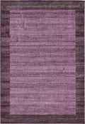 Unique Loom Del Mar Collection Area Rug - Abigail (6 1 x 9 Rectangle, Violet)