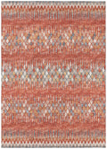 Addison Rugs Rylee Ary35 Red Washable 9' X 12' Indoor Outdoor Area Rug, Easy Clean, Machine Washable, Non Shedding, Bedroom, Entry, Living Room, Dining Room, Kitchen, Patio Rug