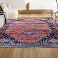 JONATHAN Y WSH101A-8 Dalyan Geometric Medallions Machine Washable Indoor Bohemian Transitional Area Rug,High Traffic,Kitchen,Liv