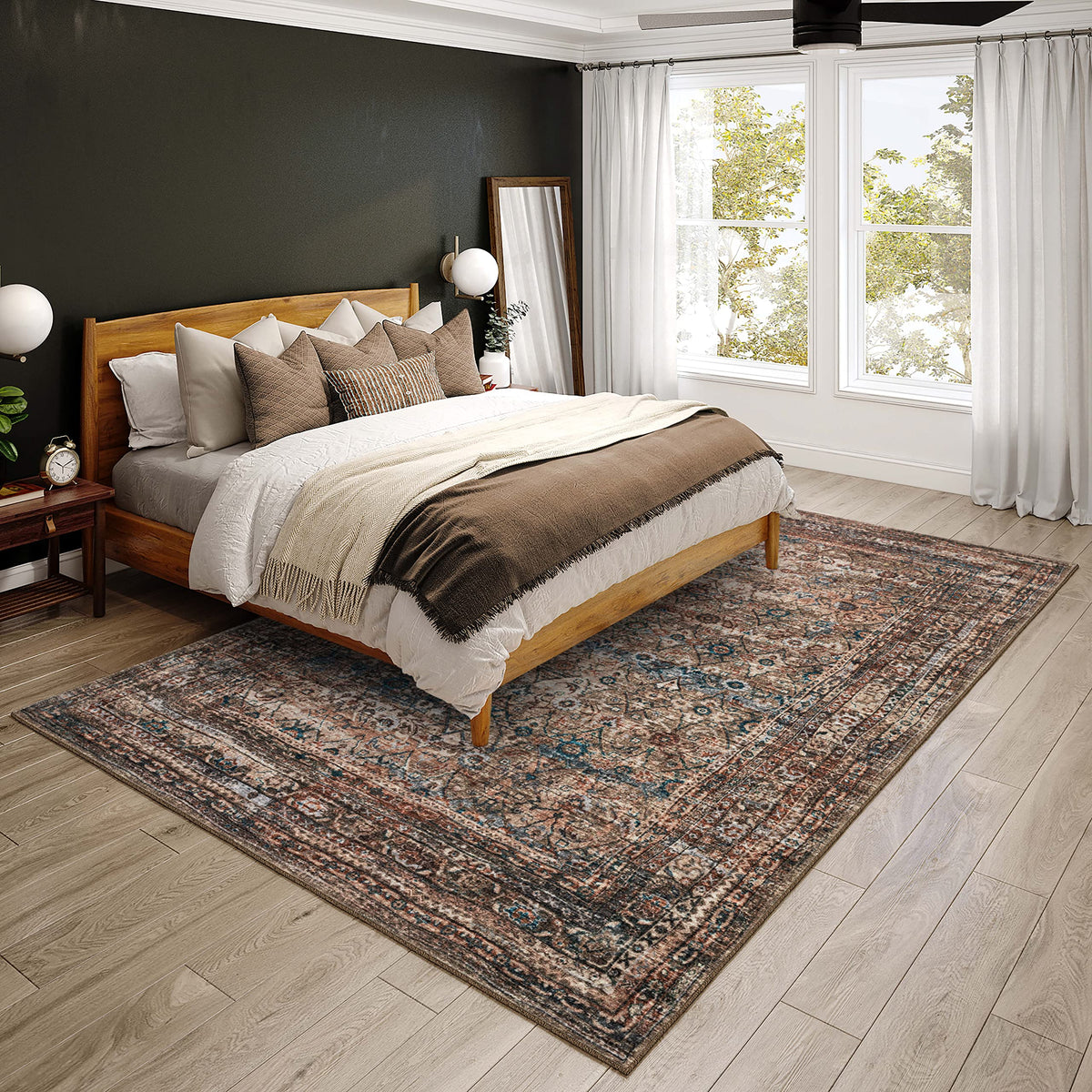 Dalyn Rugs Jericho Jc7 Latte 9' X 12' Rectangle Soft Area Rug, Easy Clean, Non Shedding, Bedroom, Entry, Living Room, Dining Room, Kitchen Rug