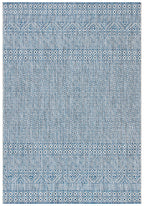 Safavieh Courtyard Collection 2'7' X 5' Grey/Blue Cy8235 Indoor-Outdoor Waterproof Easy-Cleaning Patio Backyard Mudroom Area-Rug