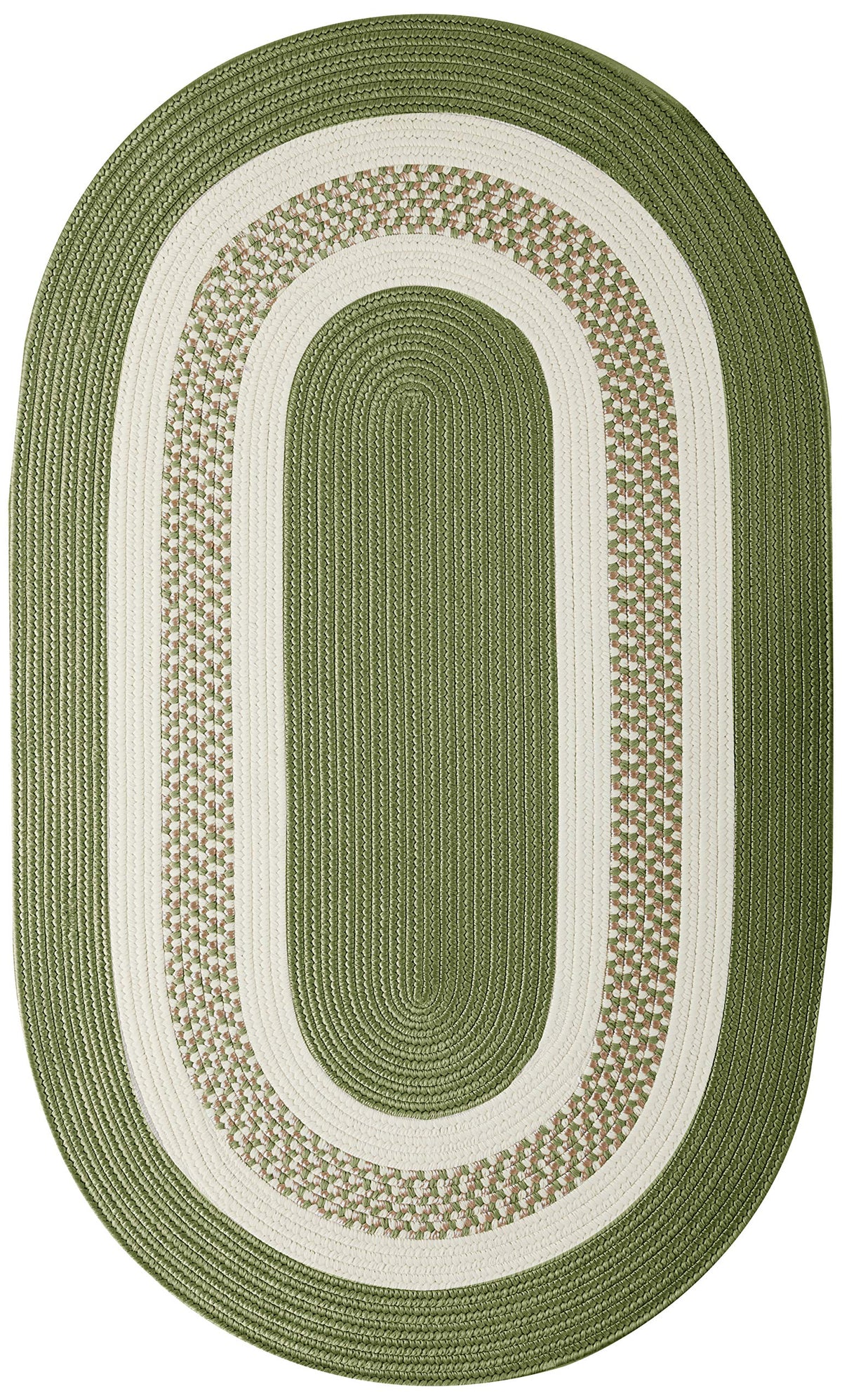 Crescent Area Rug, 10X13, Moss Green