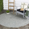 Safavieh Courtyard Collection 10' X 10' Round Red/Beige Cy8521 Indoor/Outdoor Waterproof Washable Mudroom Backyard Patio Area Ru