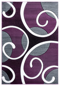 United Weavers Of America Bristol Riley Plum Mat Rug, 27 Inch  X 42 Inch