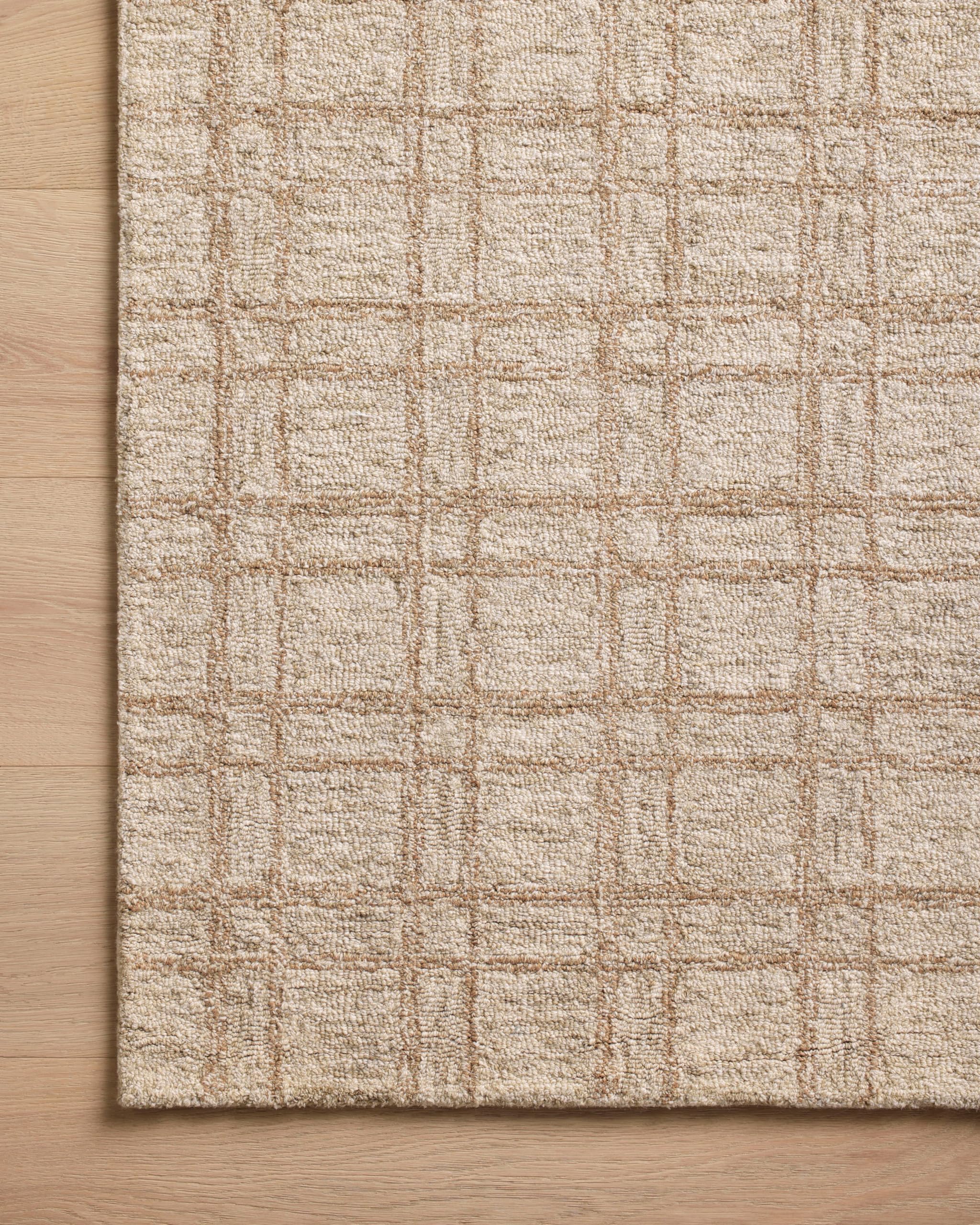 Loloi Chris Loves Julia X Polly Khaki/Sand 3'-6'' X 5'-6'' Accent Rug