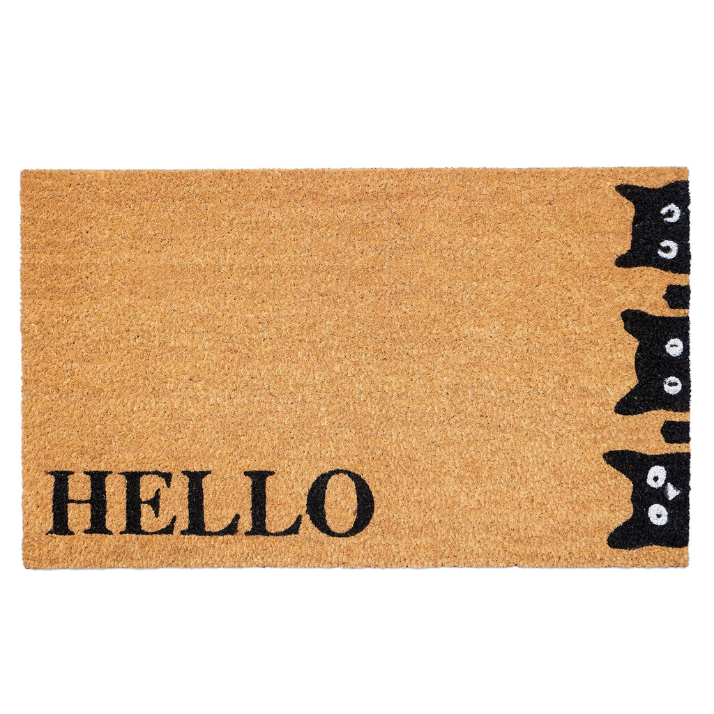 Calloway Mills 107501729 Peeking Kitties Doormat 17' X 29'