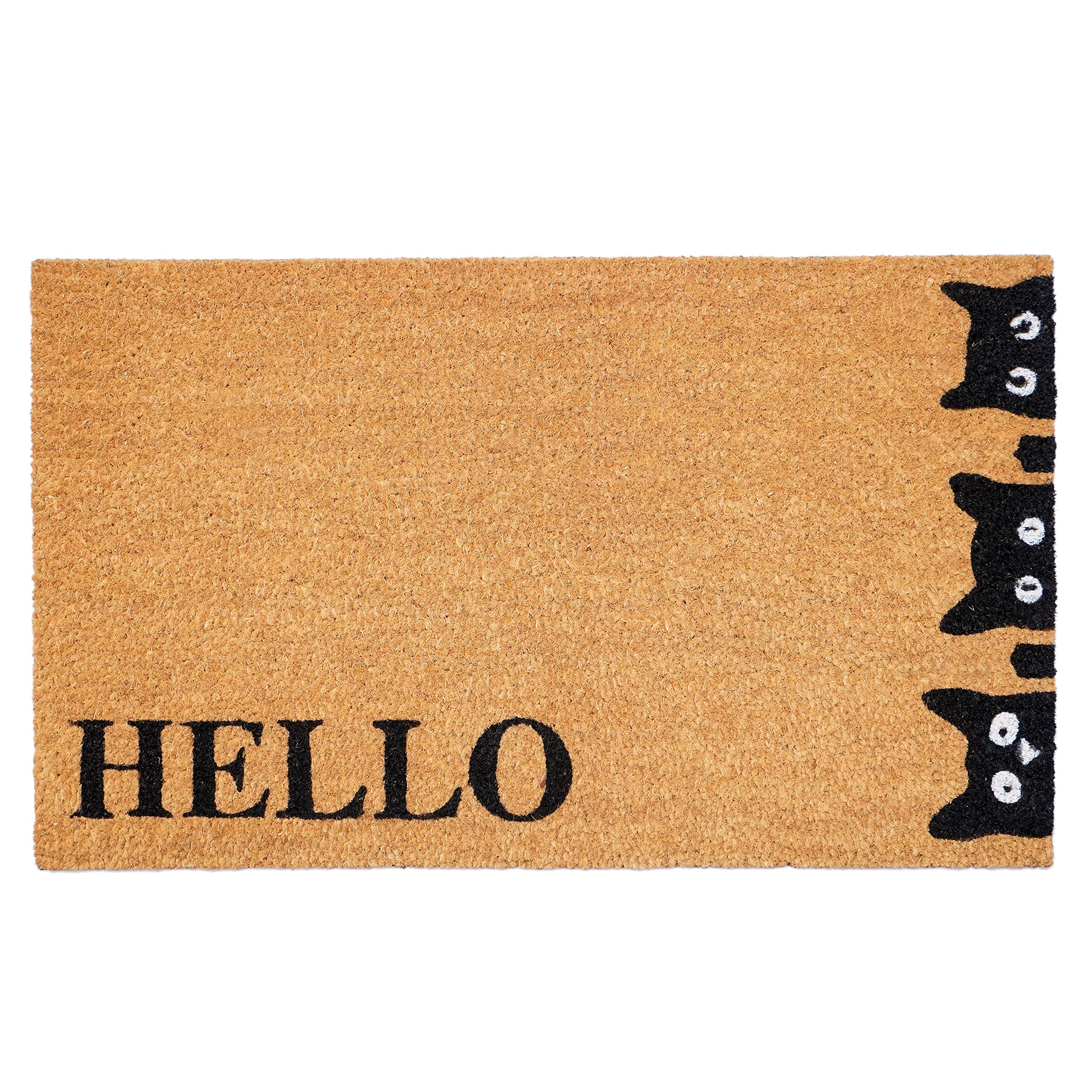 Calloway Mills 107501729 Peeking Kitties Doormat 17' X 29'