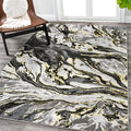 JONATHAN Y SOR203D-3 Swirl Marbled Abstract Indoor Area-Rug, Casual, Contemporary, Transitional Easy-Cleaning,Bedroom,Kitchen,Li