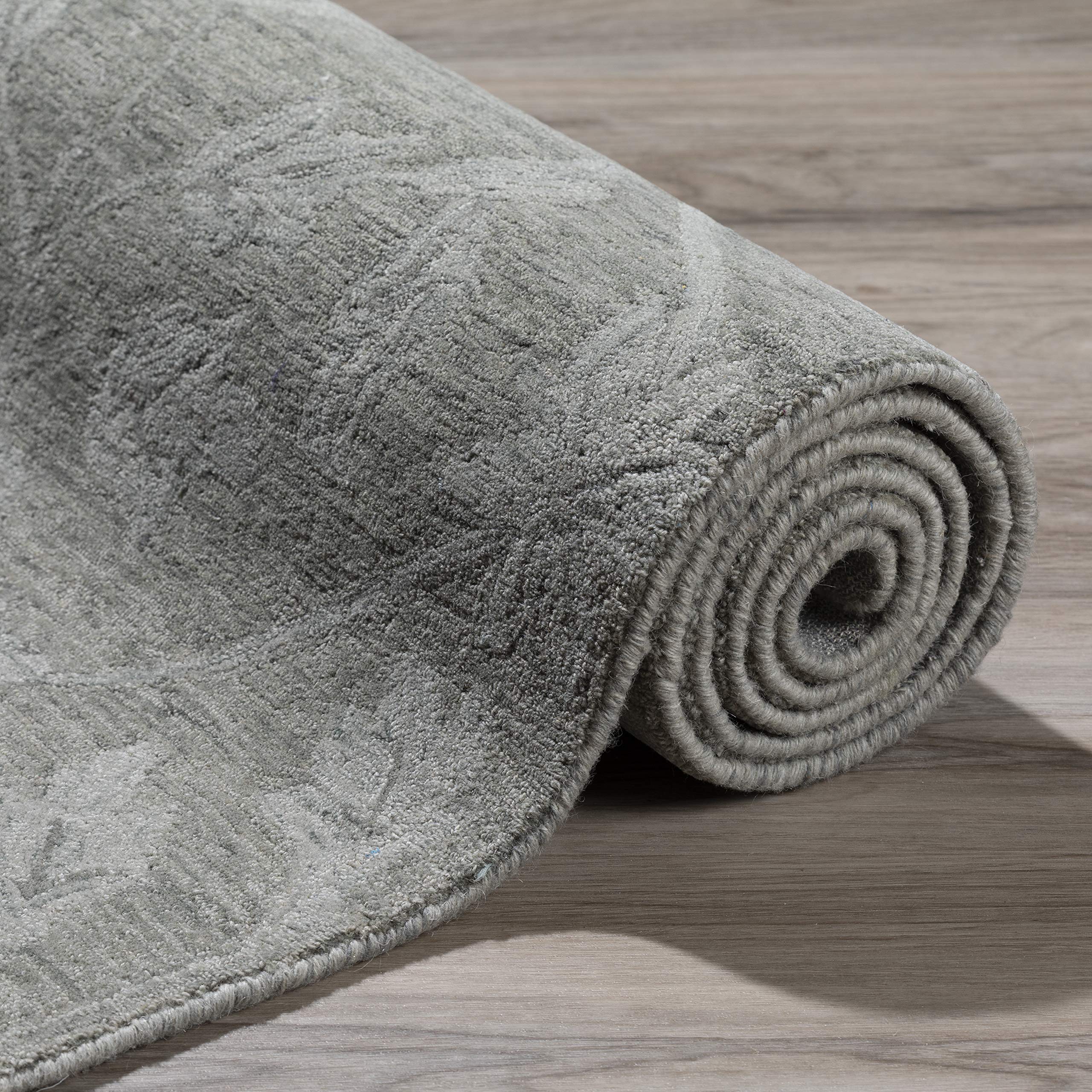 Dalyn Rugs Korba Area Rug 8'X10' Silver