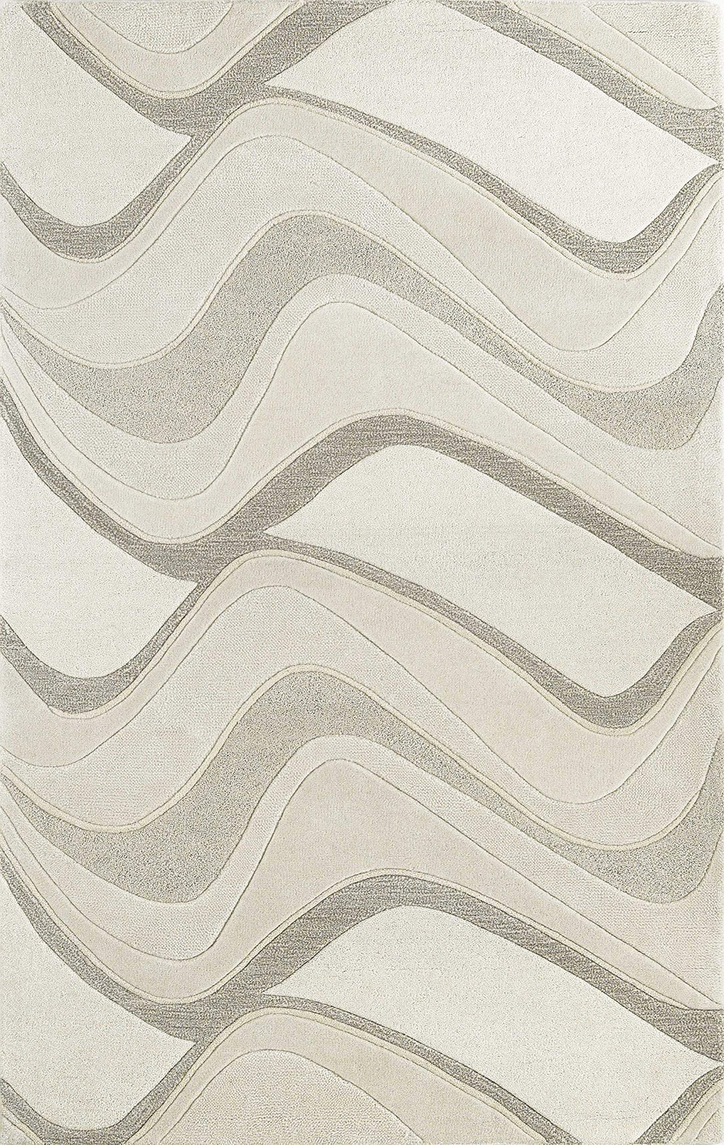 HomeRoots Decor 27-inch X 45-inch Wool Ivory Area Rug