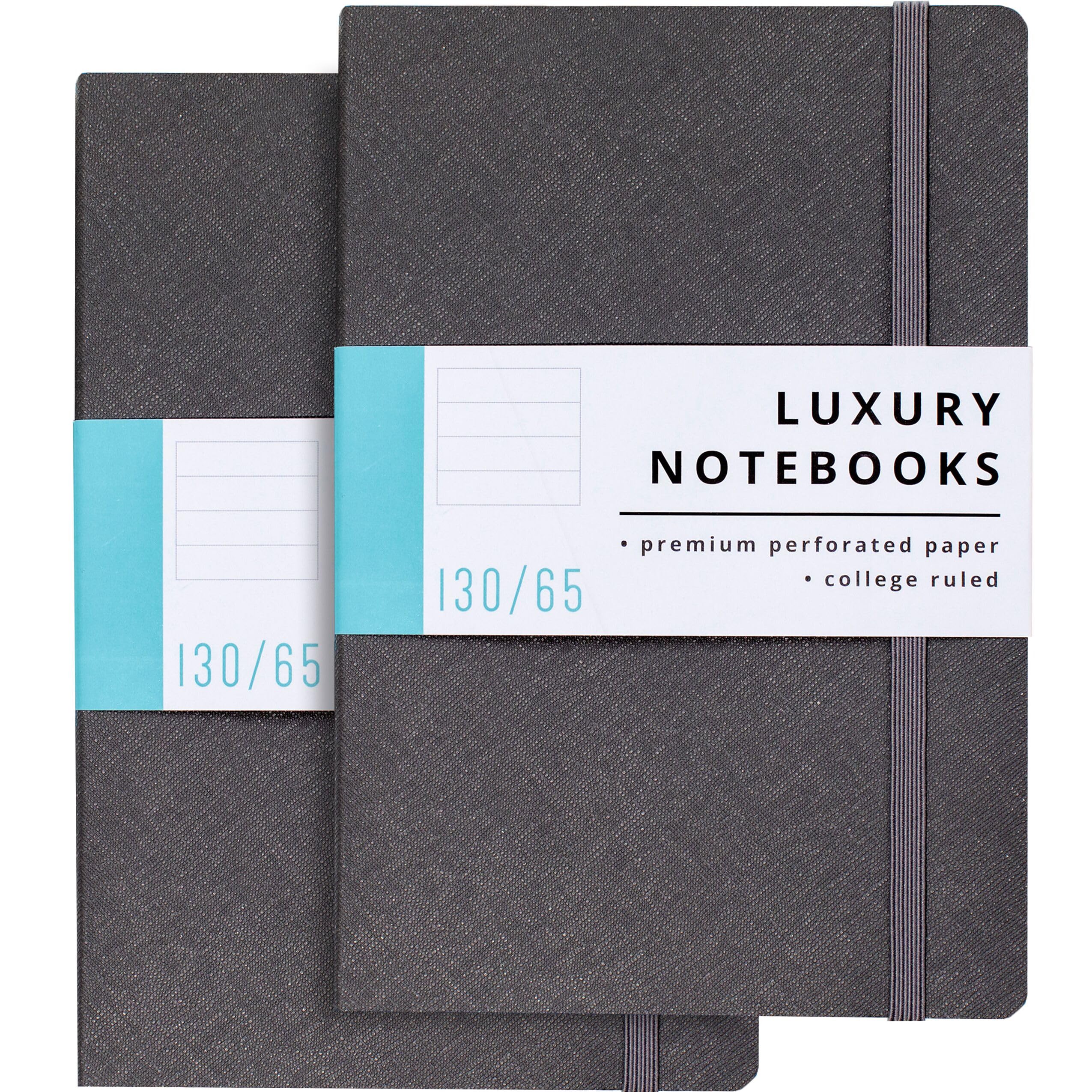 Papercode Luxury Lined Journal Notebooks- Journals For Writing W/ 130 Perforated Pages- Perfect Notebooks For Work, Travel, Coll