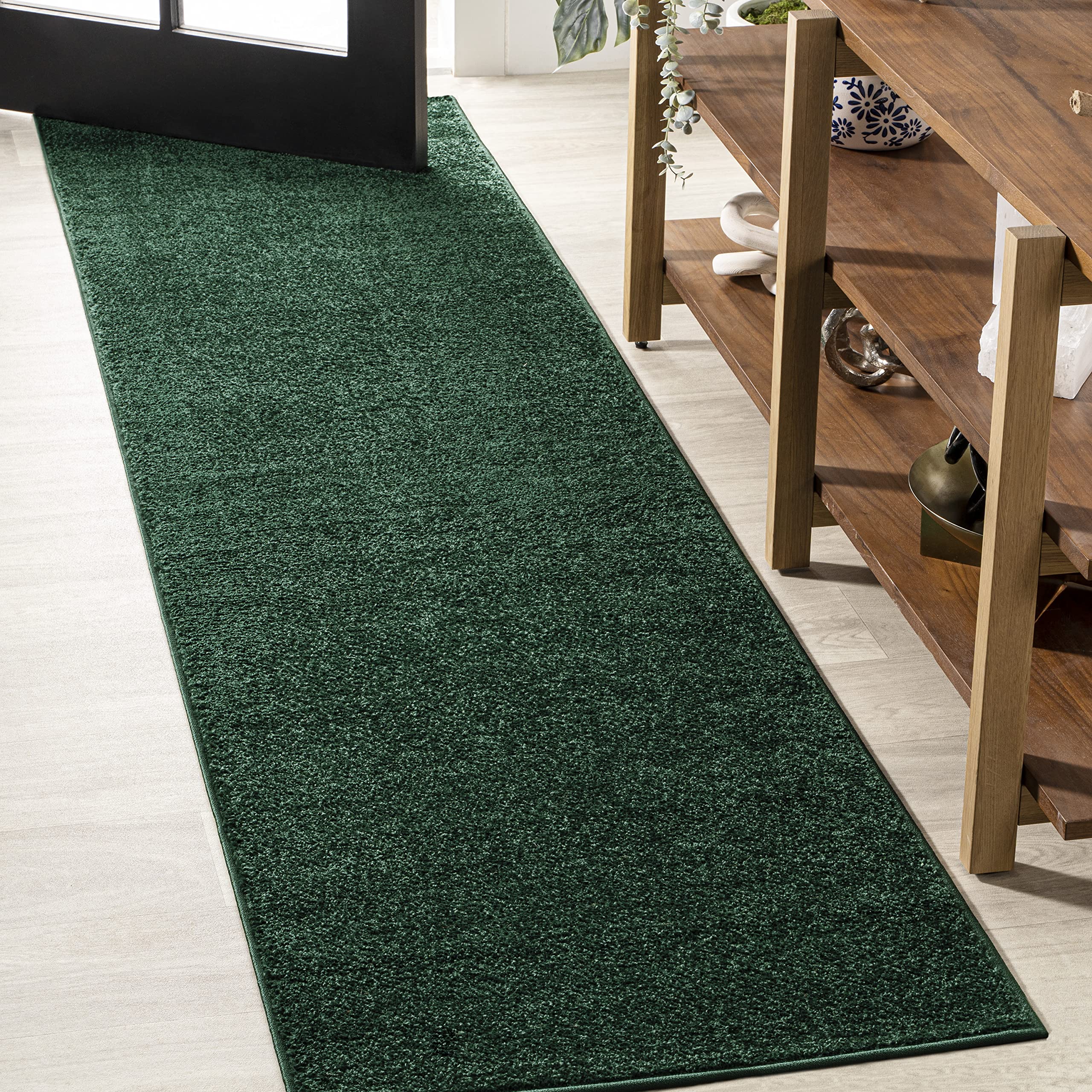 JONATHAN Y SEU100L-28 Haze Solid Low-Pile Indoor Area-Rug Casual Contemporary Solid Traditional Easy-Cleaning Bedroom Kitchen Li