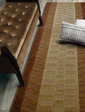 ORFA HOME Custom Size Zebra Hallway Runner Rug Slip Resistant, 26 Inch Wide x Your Choice of Length Size, Brown, 26 Inch X 6 Fee
