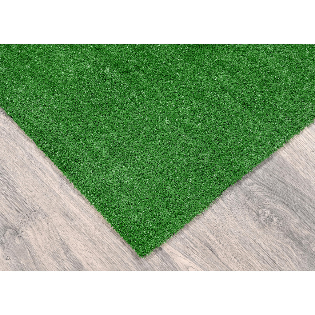 Garland Rug Artificial Grass 12 Ft. X 18 Ft. Large Indoor/Outdoor Area Rug Green -Lush Green, Durable, And Low-Maintenance For Patios, Lawns, And More