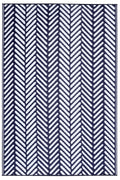 Fh Home Outdoor Rug - Waterproof, Fade Resistant, Reversible - Premium Recycled Plastic - Herringbone - Patio, Porch, Deck, Balc