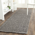 SAFAVIEH Natural Fiber Collection Runner Rug - 26 x 12, Light Grey, Handmade Chunky Textured Jute 0.75-inch Thick, Ideal for H