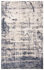 Safavieh Adirondack Collection Accent Rug - 4' X 6', Gold & Navy, Modern Abstract Design, Non-Shedding & Easy Care, Ideal For Hi