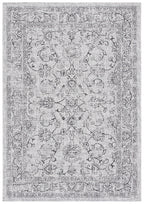 Safavieh Courtyard Collection 4' X 5'7' Grey/Black Cy8680 Indoor/ Outside Waterproof Easy Cleansingpatio Backyard Mudroom Area Mat