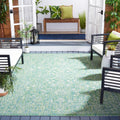 Safavieh Courtyard Collection 8' X 10' Green/Ivory Cy8680 Indoor/ Outside Waterproof Easy Cleansingpatio Backyard Mudroom Area M