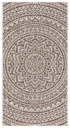 Safavieh Courtyard Collection 48' X 68.4' Beige/Brown Cy8734 Indoor/ Outdoor Patio Backyard Mudroom Accent Rug