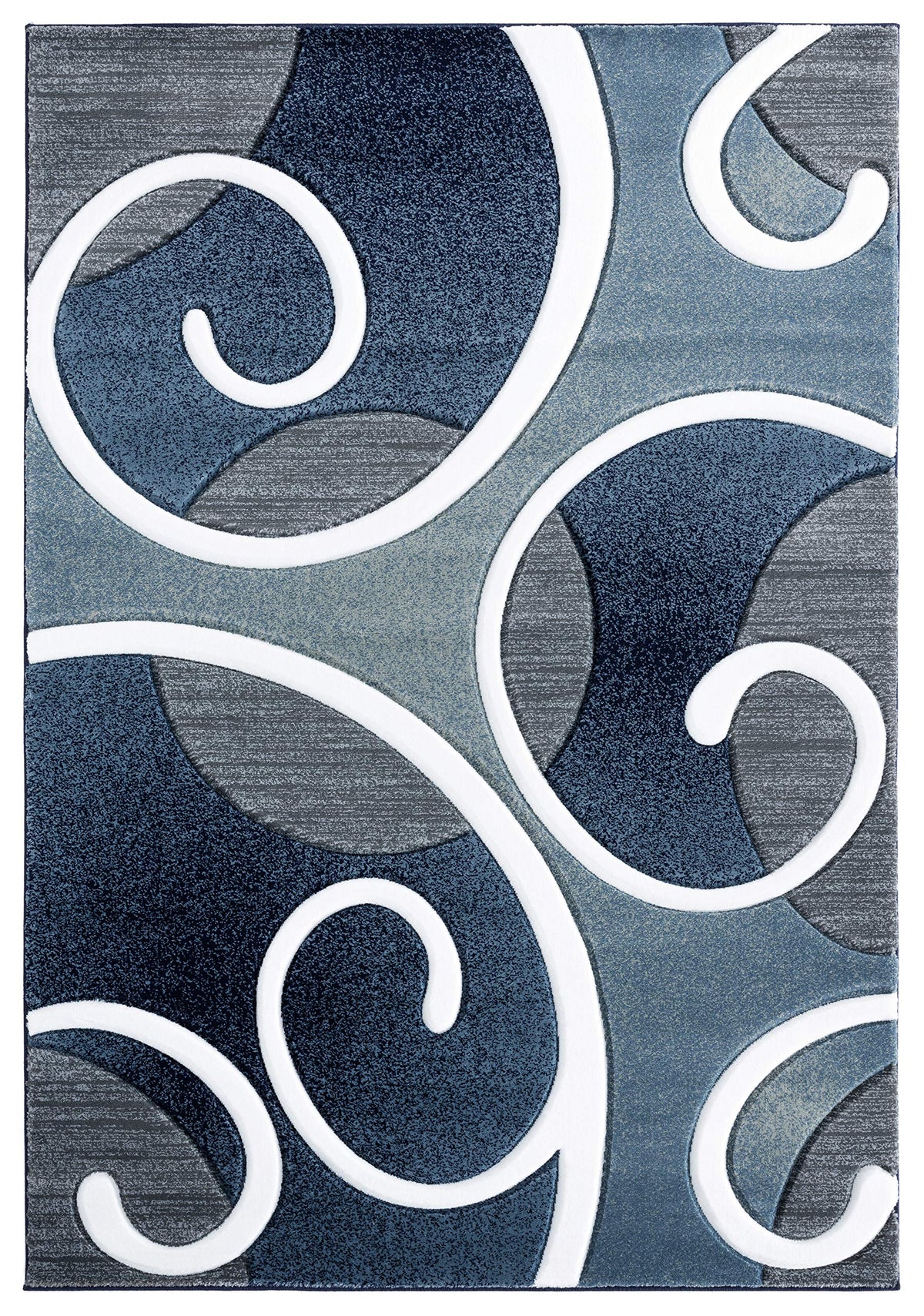 United Weavers Of America Bristol Riley Navy Runner Rug, 27 Inch  X 74 Inch