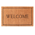 Calloway Mills Az104813048 Welcome Border, 100% Coir Doormat, 30' X 48' X 1.50', Natural/Black